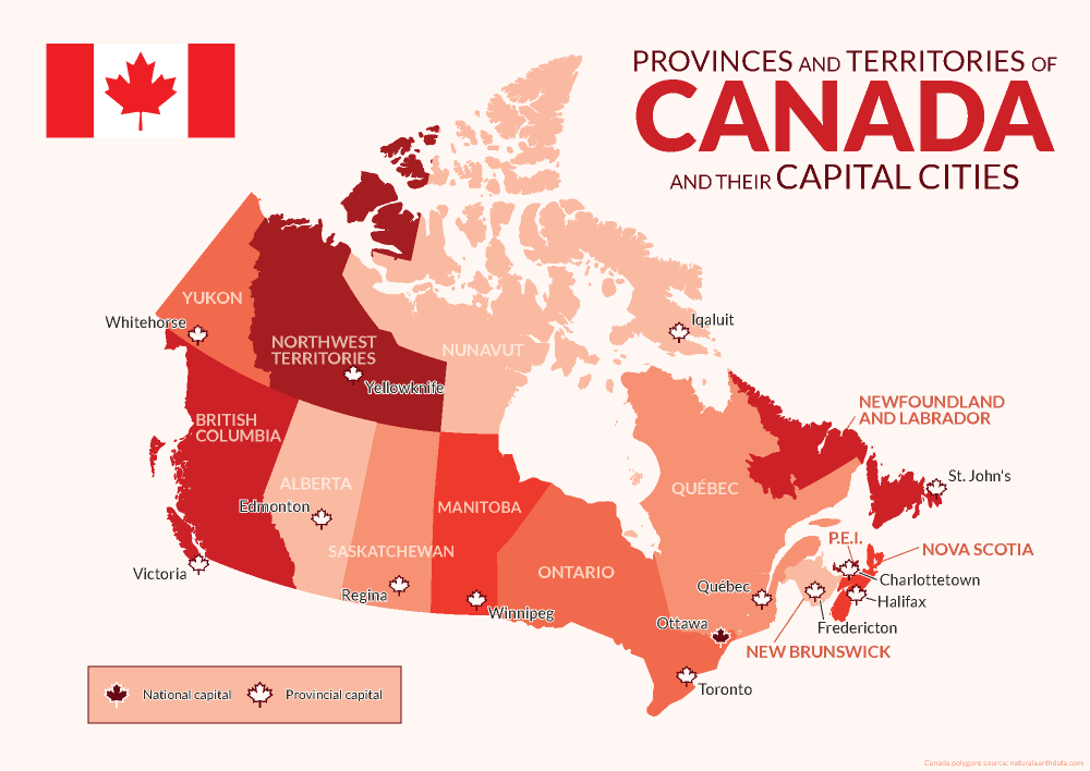 Canada Day Map MAPublisher