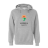 Avenza Maps Grey colour hoodie front