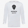Avenza Maps White Long Tshirt front